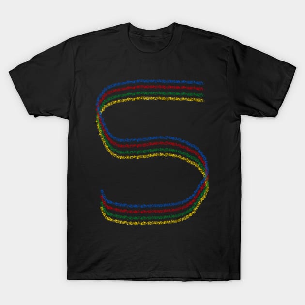 The letter S! T-Shirt by spinlifeapparel